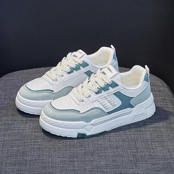 Белые туфли женские туфли новые осенние универсальные молочные Huhoo весна и осень универсальные молочные повседневные спортивные туфли для скейтбординга