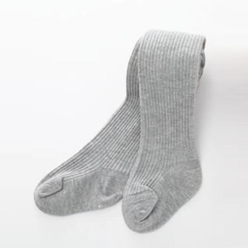 Детские колготки зима-осень однотонные мягкие хлопковые толстые теплые колготки для маленьких девочек плотные колготки для новорожденных мальчиков и девочек одежда