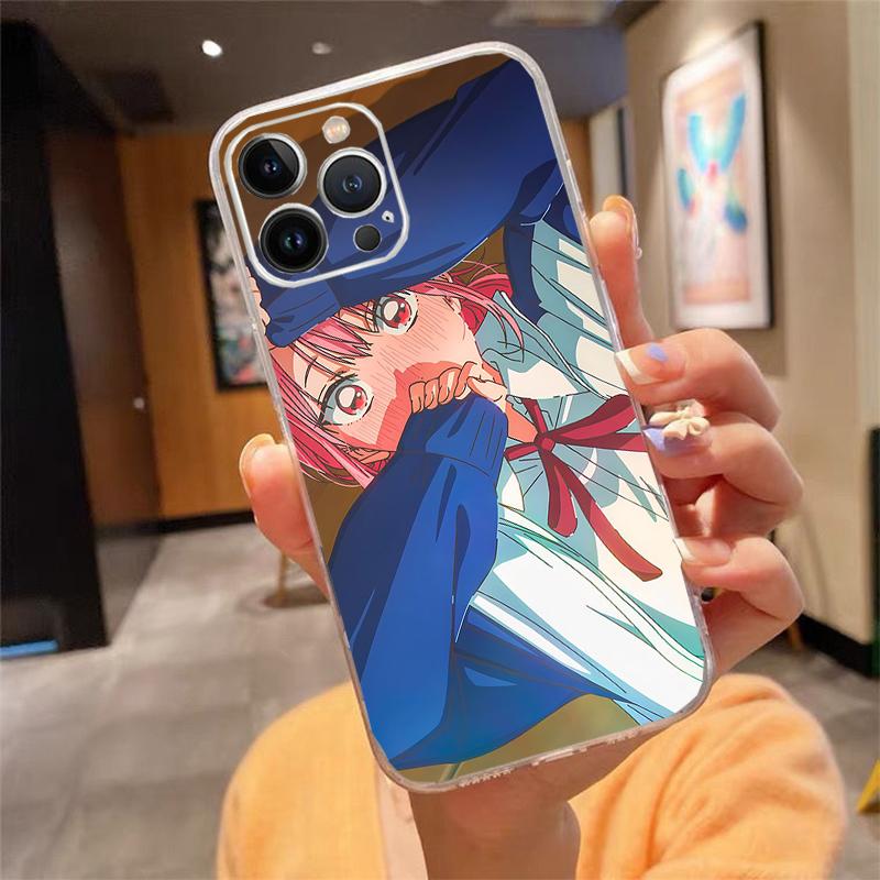 Чехол для телефона Для iphone 17 Pro Air 17ProMax 16 15 14 13 Pro Max 16 15 14 13 Pro 15Plus Синяя коробка Chinatsu Taiki Hina Chono