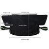 Car Windshield Snow Cover UV Block Window Shade Snow Covers Thickened Car Windshield Cover Snow Cover For Truck RV