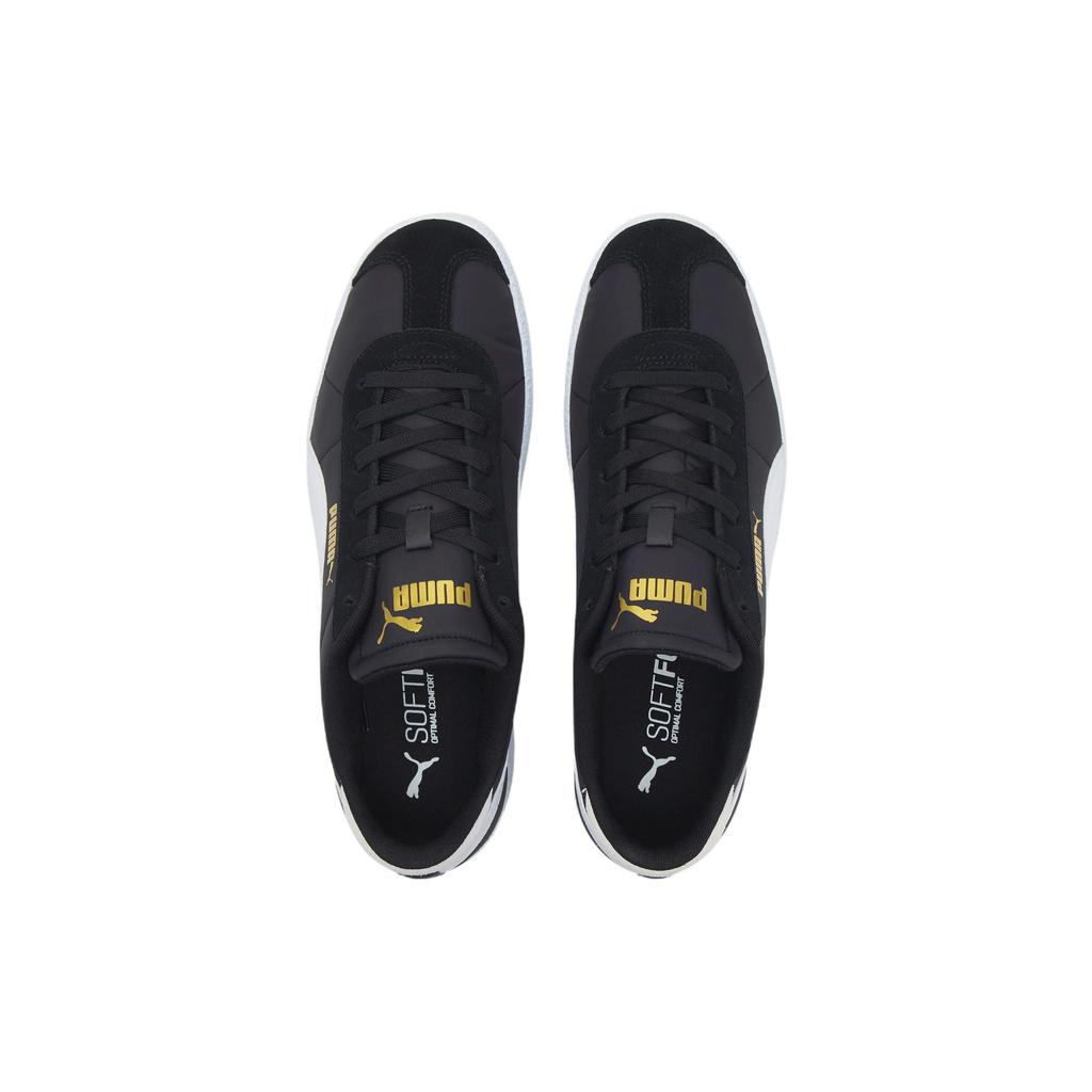 Puma Клубные Нейлоновые Удобные Универсальные Низкие Кроссовки Унисекс Кроссовки Черный Белый 384822-04