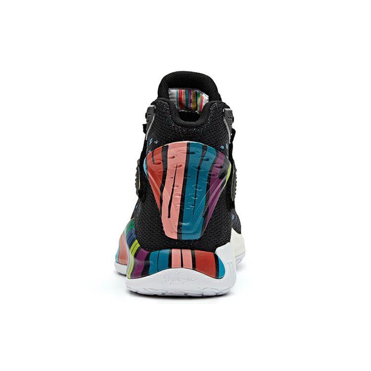 Anta Баскетбольные кроссовки KT5 Thompson Rainbow High-Top мужские черные 112011101-2