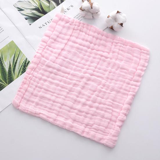 Baby Washcloth Soft Absorbent Baby Bath Towel Square Gauze Facecloth Face Wash Wipe Hand Newborn Infants Kids Girls and Boys Handkerchief
