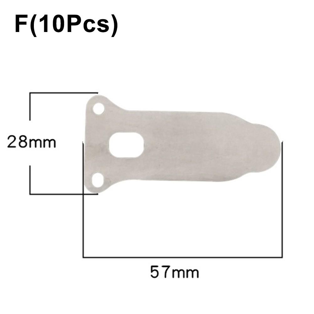 For Air Compressor Pump Head Valve Plate Metal 10Pcs