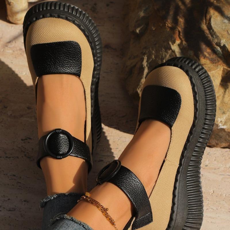 Новая повседневная ретро модная обувь на высоком каблуке для женщин, обувь на толстой подошве, клиновидном каблуке, из губки