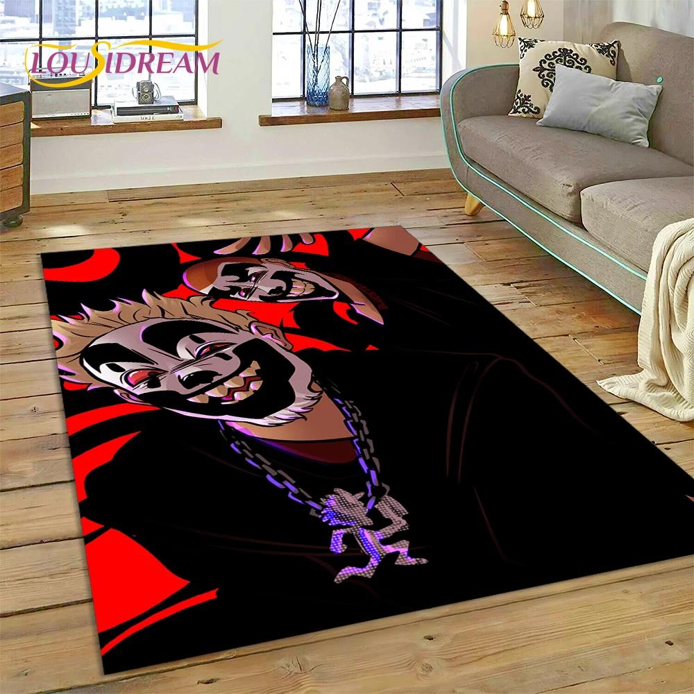3D Рэп Металл Insane Clown Posse Icp Juggalo Ковер Коврик для Спальни Гостиной Дома Украшение Дивана, Игровой Большой Декор Напольный Коврик