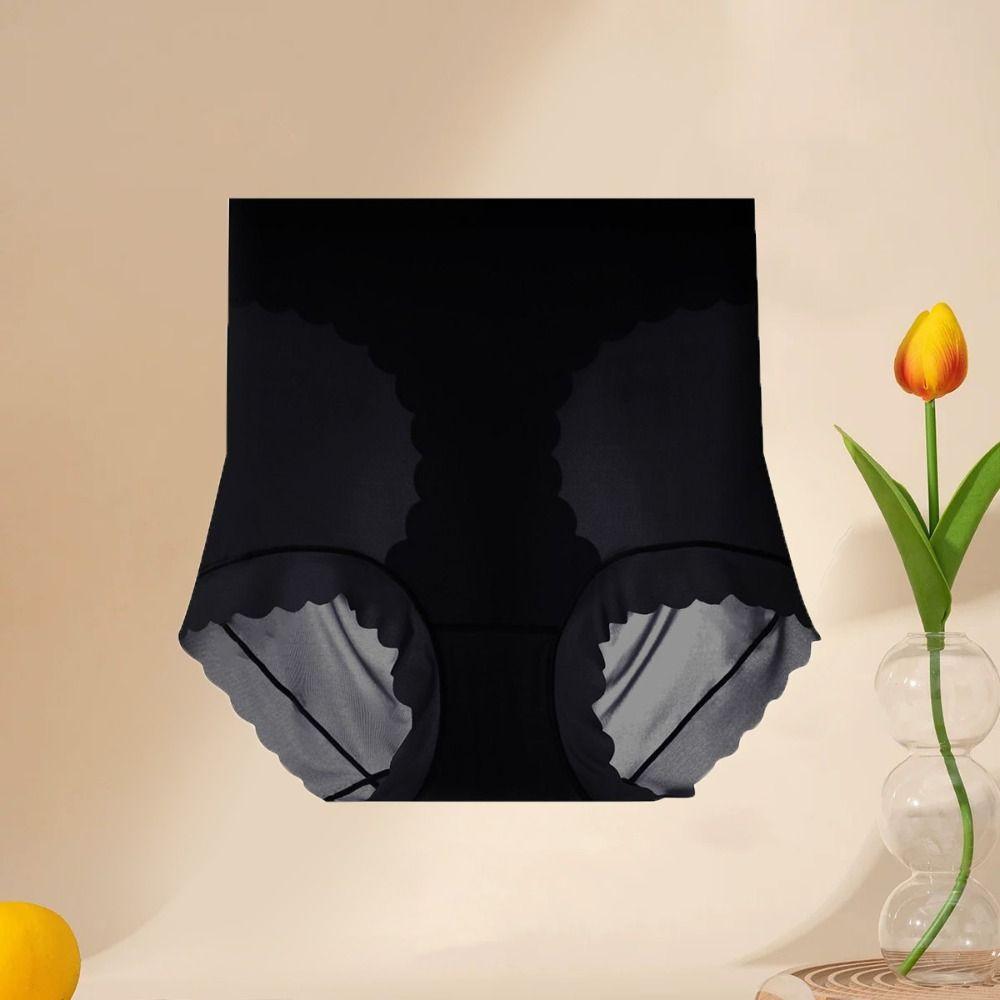 Корректирующее белье для живота, трусы для формирования фигуры из ледяного шелка, дышащее утягивающее белье, женское