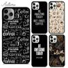 Be Awesome Today But First Coffee Phone Case for iPhone 11 12 13 14 Pro Max Mini XR XS SE 2020 6S 7 8 Plus Samsung S21 S22 Cover