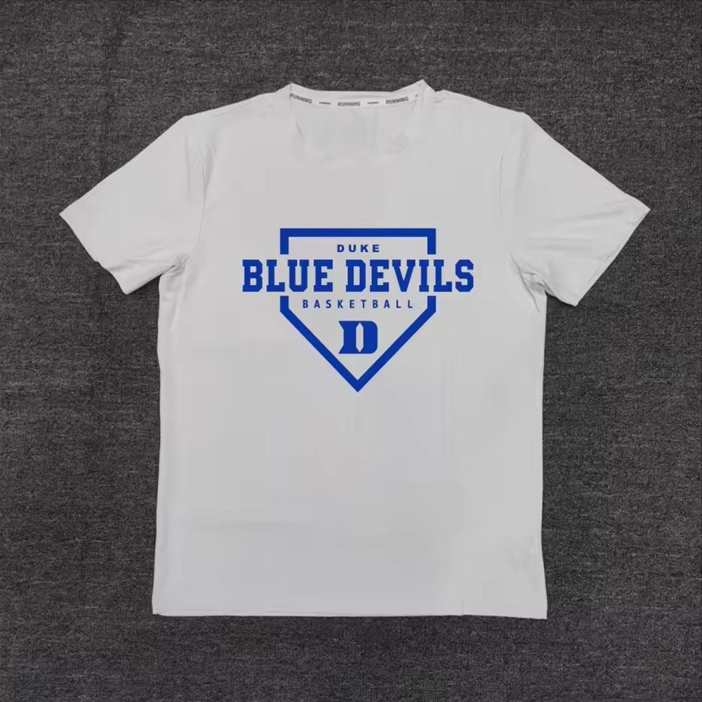 2025 Северная Америка Ограниченная Серия Дюк Университет Северной Каролины Баскетбол Мужская Одежда Мужская Одежда Футболка с Коротким Рукавом и Круглым Вырезом