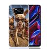 Забавный чехол для телефона с группой собак для селфи для Xiaomi Poco X7 X6 X5 Pro F7 Ultra Redmi 15C 15 13 13C 12 12C 10 10A 10C 9 9A 9C 9T