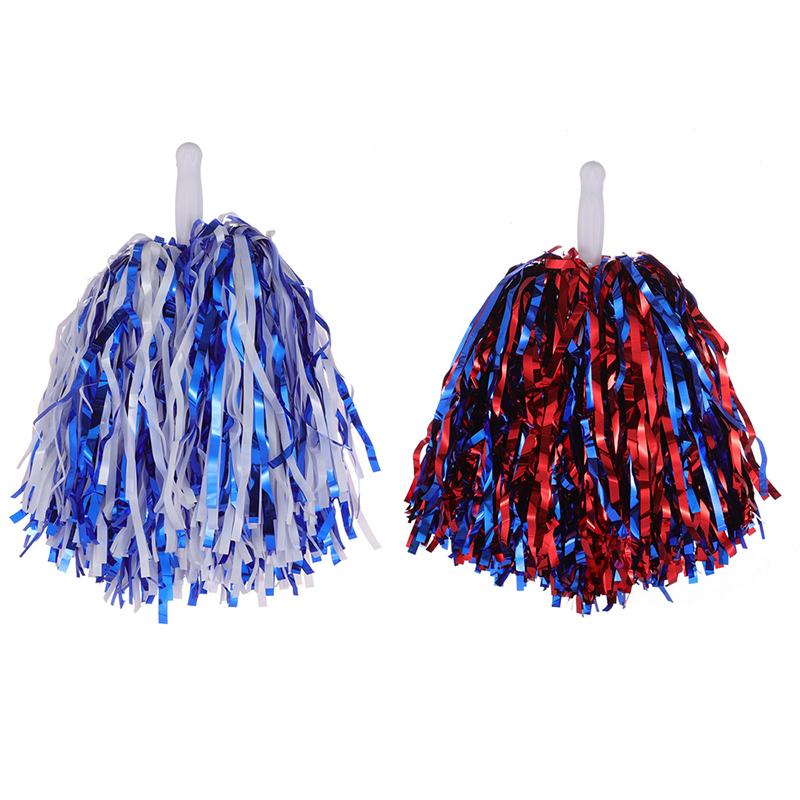Dance Sports Match Supplies And Vocal Concert Decorator Cheerleading Cheering Flower Ball Pom Poms