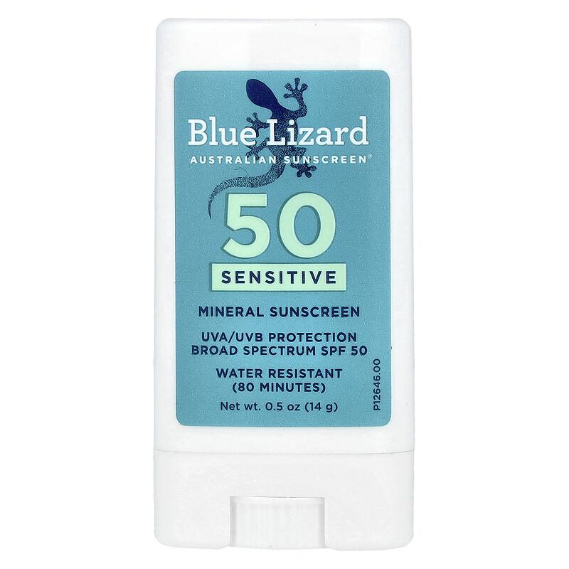 Sensitive Mineral Sunscreen Stick, SPF 50, 0.5 oz (14 g)