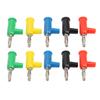10pcs J.10028 4mm Banana Plugs Stackable Solderless Banana Connectors for Industrial Equipment