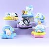 Cute Sleeping Kuromi Kt Big Ear Dog Action Figure Toy Wholesale Pvc Material