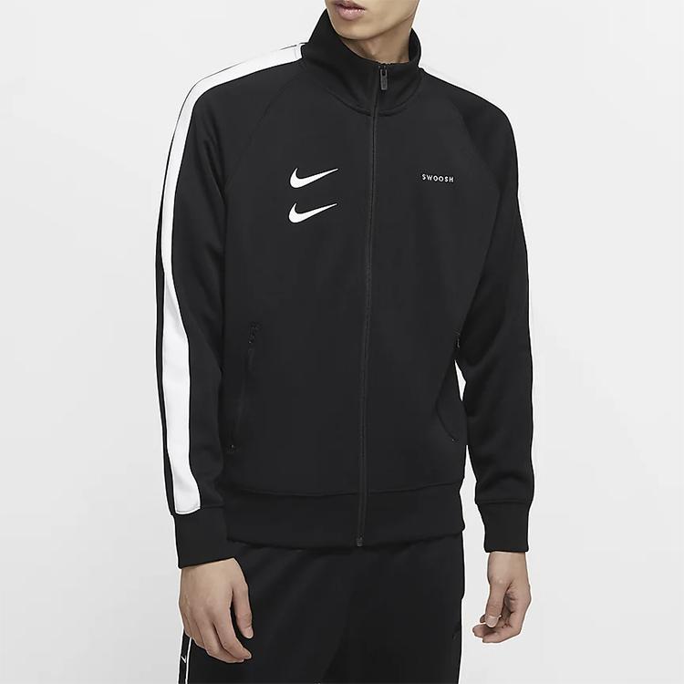 Nike Спортивная одежда Винтажная спортивная куртка Мужская куртка черная CJ4885-010