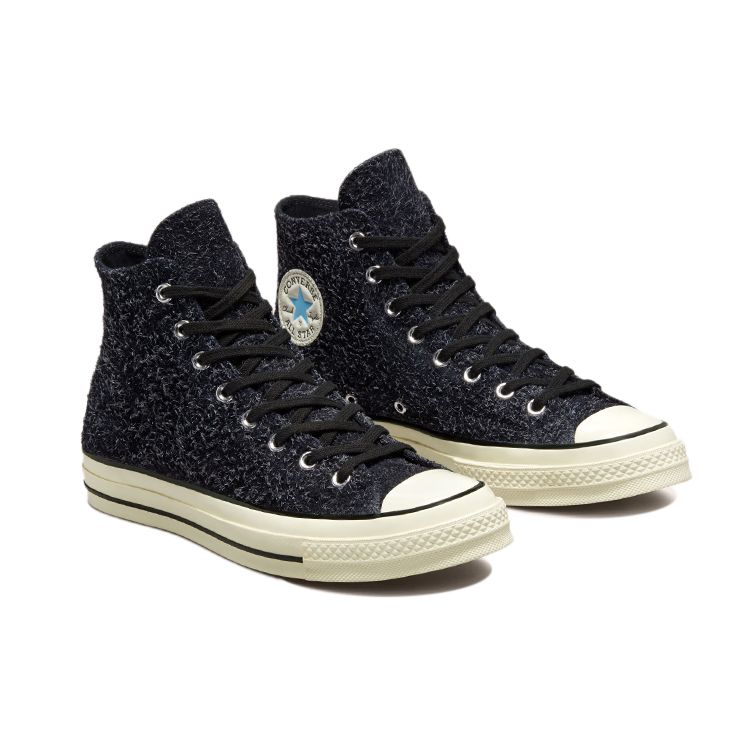 Converse Кроссовки унисекс Chuck 70 Suede High Seasonal Color - черные кеды унисекс Egret 172144C