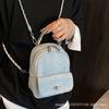 2025 новый модный нишевый дизайн рюкзак-цепочка корейская версия студенческого стиля универсальный маленький рюкзак ins дорожная школьная сумка