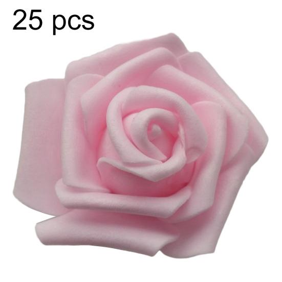 25/50/100 шт искусственные пенополиэтиленовые розы голова цветы DIY свадьба домашний декор комнаты