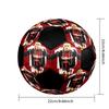 Florian Wirtz Indoor Soccer Ball Colorful Machine Stitched PVC Size 5 Team Training Competition Ready Durable High-Bounce Cool Sports Gift