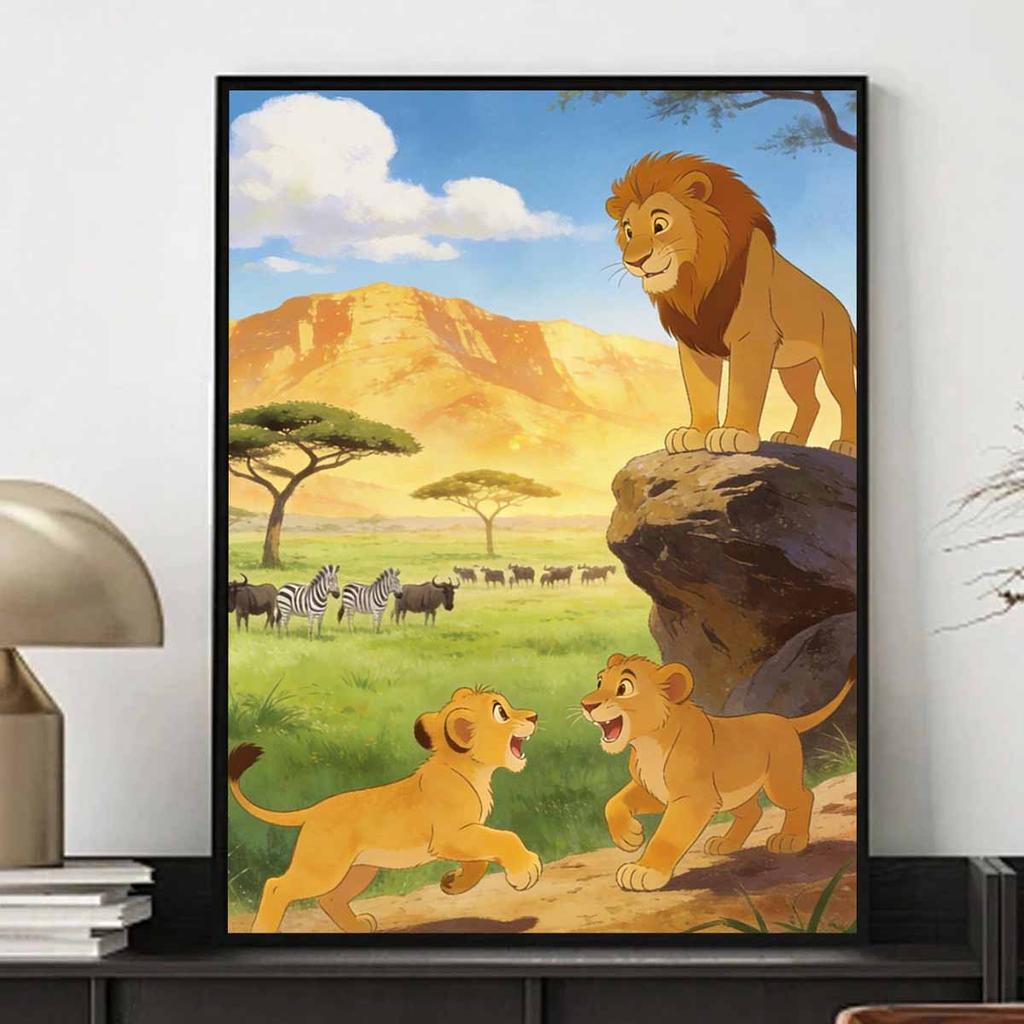 Disney Lion King Diamond Paint Mosaic Art Painting Kit Handmade DIY Home Decor