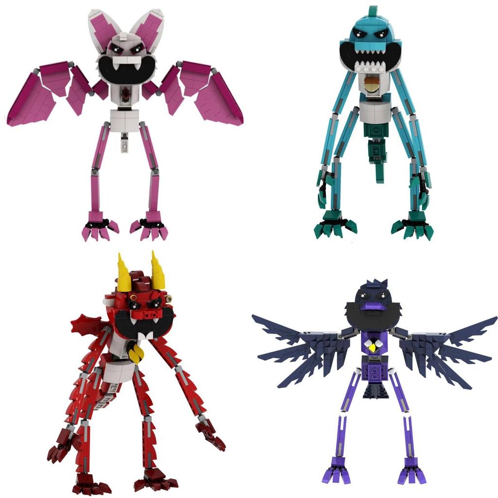 Poppy Playtime Глава 4 Конструктор Сделай сам Пластиковые кирпичики для творческой игры