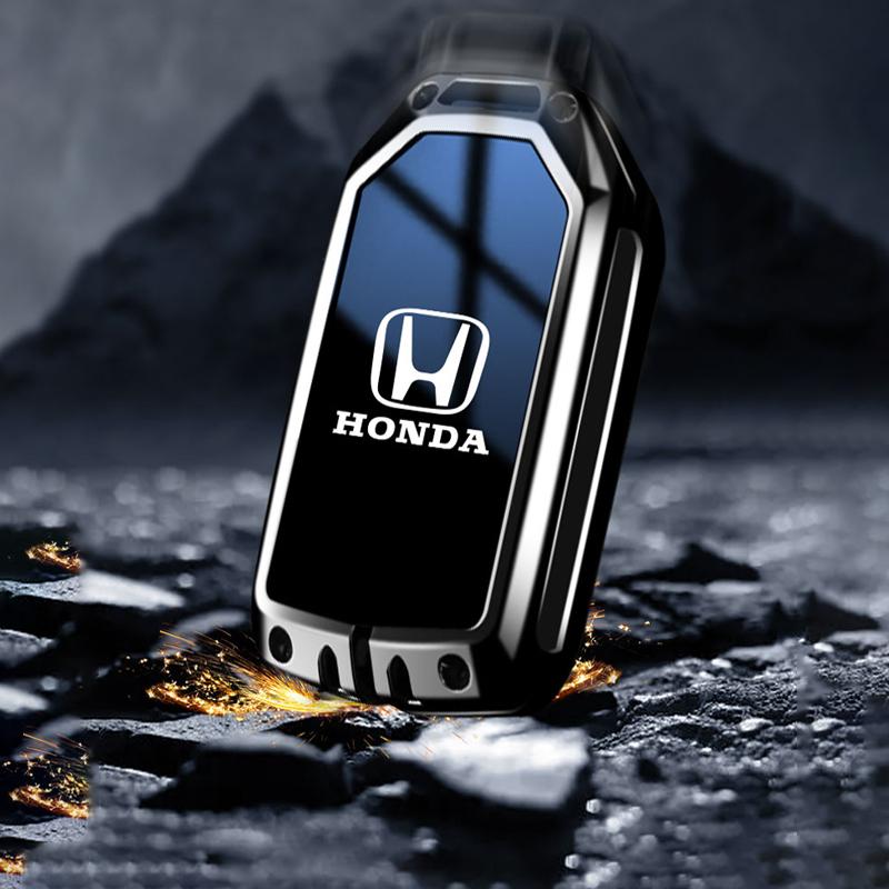 CPM1 Zinc Alloy Car Smart Key Case Cover For Honda Crv 2022 HR-V Civic 10 Fit GP5 Shuttle Gp8 JADE VEZEL City Jazz BRV Accessories