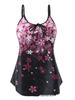 2025 European & American Plus Size Quick-Dry Tankini Swimsuit