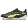 Мужские кроссовки King Ultimate Pelé FG AG Legend Pack Black White Pelé-Yellow 107825-01