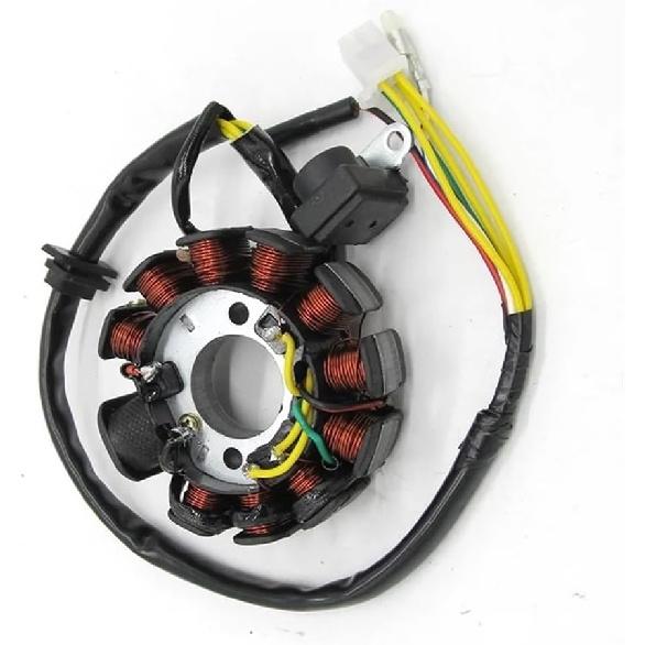 Motorcycle 11 Pole Coil Magneto Stator For GY6 125cc 150cc Scooter ATV Go Karts Moped