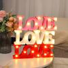 3D Love Heart LED Lamp Romantic LOVE LED Letter Sign Night Light Night Light Ornament  Anniversary