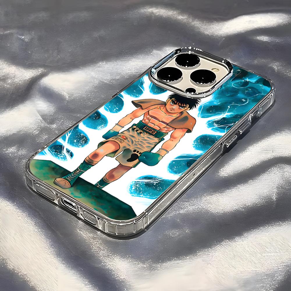 Японское аниме Первый кулак Хорошее качество Чехол для телефона Для IPhone 17 Pro Max 16 15 14 Pro Max IPhone 13 Pro Max 11 Plus Прозрачный C