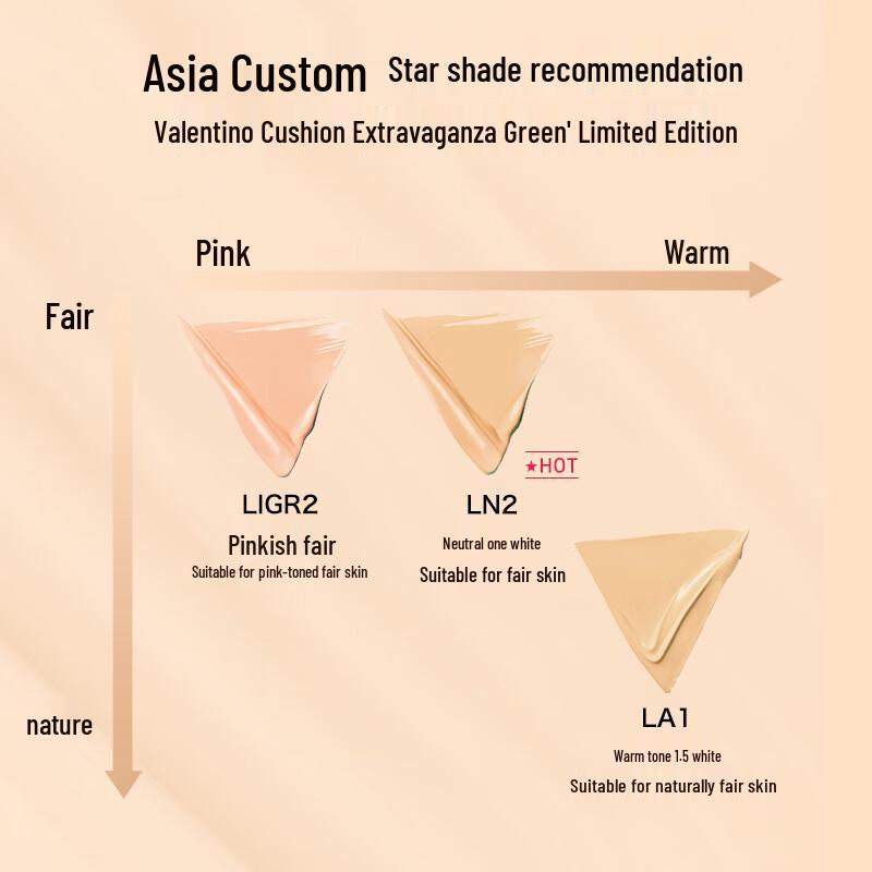 Valentino Green Cushion Foundation