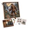Layered 3d Fabric Wall Decor 3D DIY Poke Art Kit, Creative Handmade Craft Set, Fantasy Forest Unique Home Decoration Crafts Animals Pressing