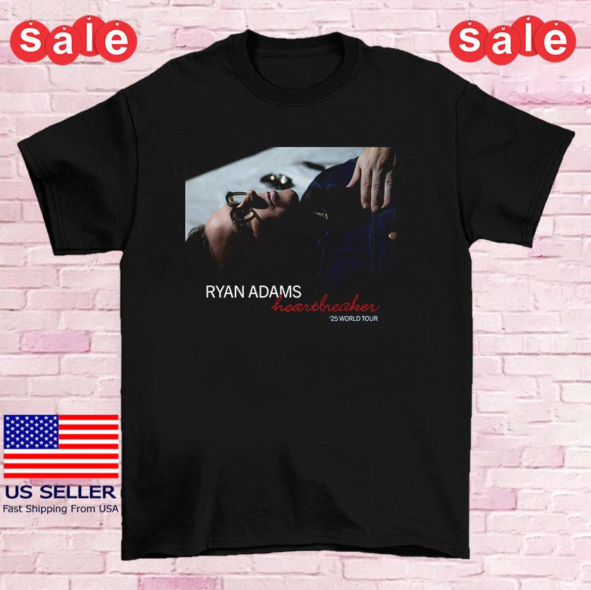 Celebrating 25 Years Of Heartbreaker Ryan Adams T Shirt Full Size S5xl