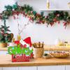 Рождественские деревянные принадлежности для украшения вечеринки, Праздничные украшения, Подарки для друзей и семьи