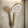 Rivo Gold Brushed Wall-Mounted Shower Faucet