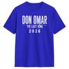 Rapper Don Omar TShirts For Unisex Funny Cotton Tee Shirt Crew Neck Short Sleeve T Shirt Plus Size Clothes