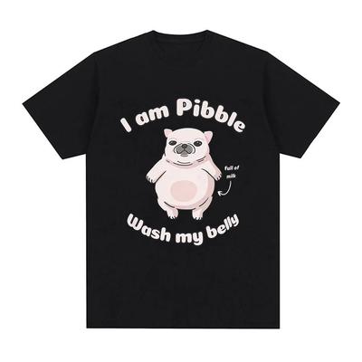 Футболка с мемом Dr Ô Le Pibble для мужчин, Харадзюку для женщин, Ретро мода, Высококачественная футболка из чистого хлопка