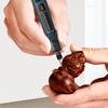 Мини Аккумуляторный Роторный Инструмент 3-скоростной USB Перезаряжаемый Роторный Инструмент с Аксессуарами для DIY Поделок Изготовления Ювелирных Изделий Резьбы по Дереву Полировки Шлифовки Сверления