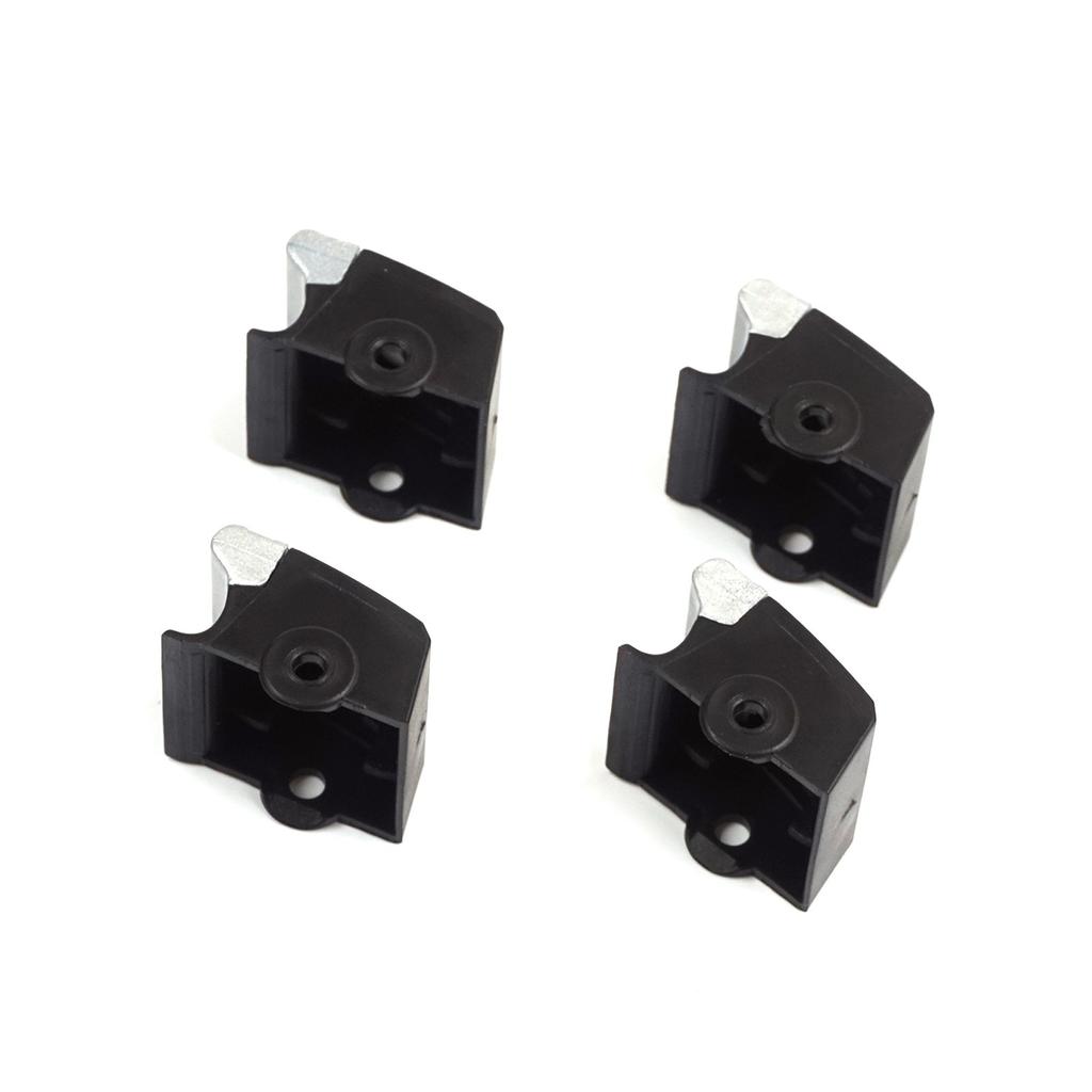 BDP1211-2 4 Pieces Electrical Power Window Lifter Switch Repair Button Cover for Renault Clio MK5 Captur MK2 5-Doors 254107001R