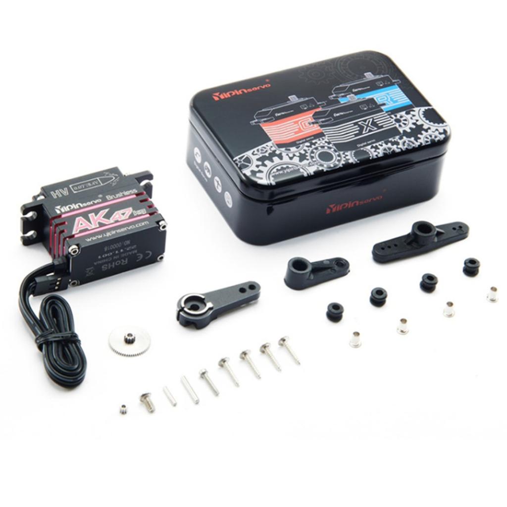 YIPINServo AK47 47 кг HV 270 градусов магнитная индукция водонепроницаемый бесщеточный цифровой сервопривод замена для