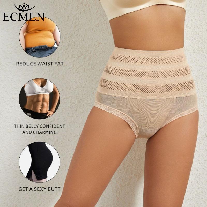 Новый стиль с высокой талией, дышащие утягивающие трусы для живота, послеродовые трусы, утягивающее белье для красоты и подтяжки бедер, корректирующее фигуру