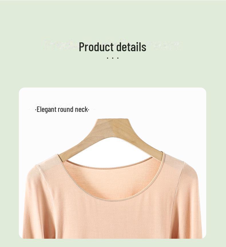 Комплект женского бесшовного термобелья: Дышащий, легкий и теплый для осени и зимы