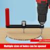 Extendable Thin Guide Compass Circle Cutter with Metricss and Imperials Scales for Accurate Woodworking Standard Cutter