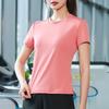 OEING Летний легкий топ с коротким рукавом для фитнеса и йоги