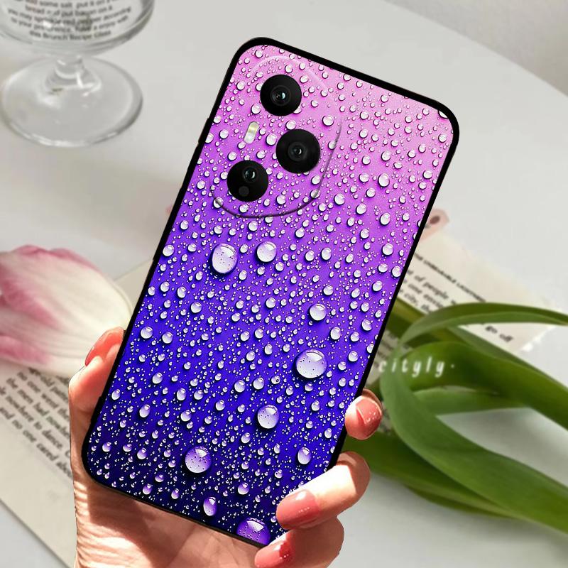 Чехол для Honor 400 Pro Fundas Роскошный Мягкий Силикон ТПУ Задняя Крышка Для Honor 400 Чехол для Телефона Полностью Защитный Корпус Бампер Honor400