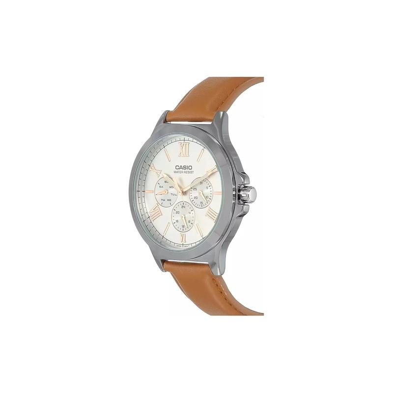 Casio Серия STANDARD серия SERISE простые повседневные модные часы кварцевый механизм кожаный ремешок японские и корейские часы мужские часы MTP-V300L-7A2