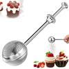 Kitchen Stainless Steel Flour Sieve Shaker Sugar Sifter Cocoa Duster Baker Kitchen Gadgets Cake Dessert DIY Baking Powder Sifter