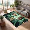 Lamine Yamal Printed Crystal Velvet Rug Non‑Slip Crystal Velvet Carpet For Sofa Bedroom Indoor Home Decoration