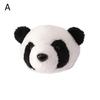 Cute Plush Panda Headband Brooch Hair Rope 3D Animal Bear Brooch Accessories Headdress Clips Lo A5D9